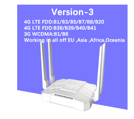 KuWFi AC1200Mbps 4G LTE WiFi Router 5GHz Gigabit Dual Band Wireless Internet Smart OpenWRT WiFi Routers with SIM Card Slot for Home/Office Work with .