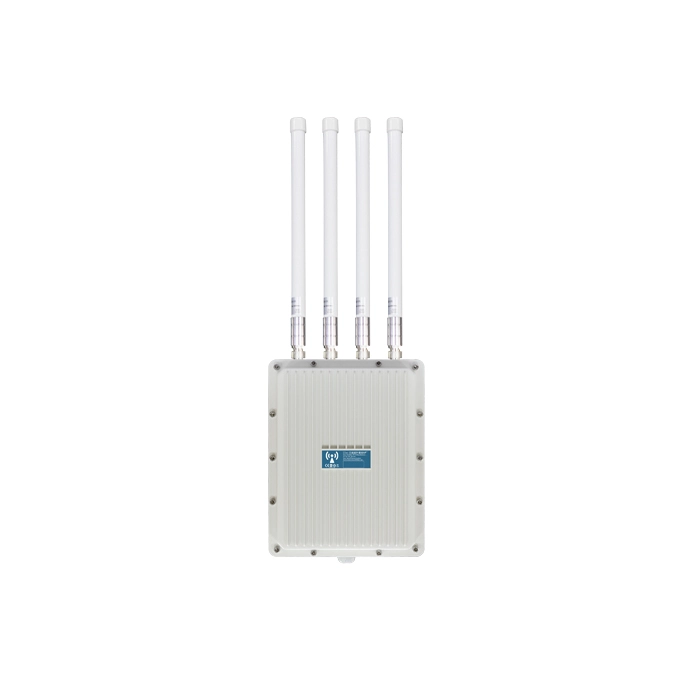 KuWFi 1800Mbps Outdoor Wireless AP 2.4G&5.8G WiFi Coverage Signal Booster with Gigabit RJ45 Access Point Base Station 160+ Users