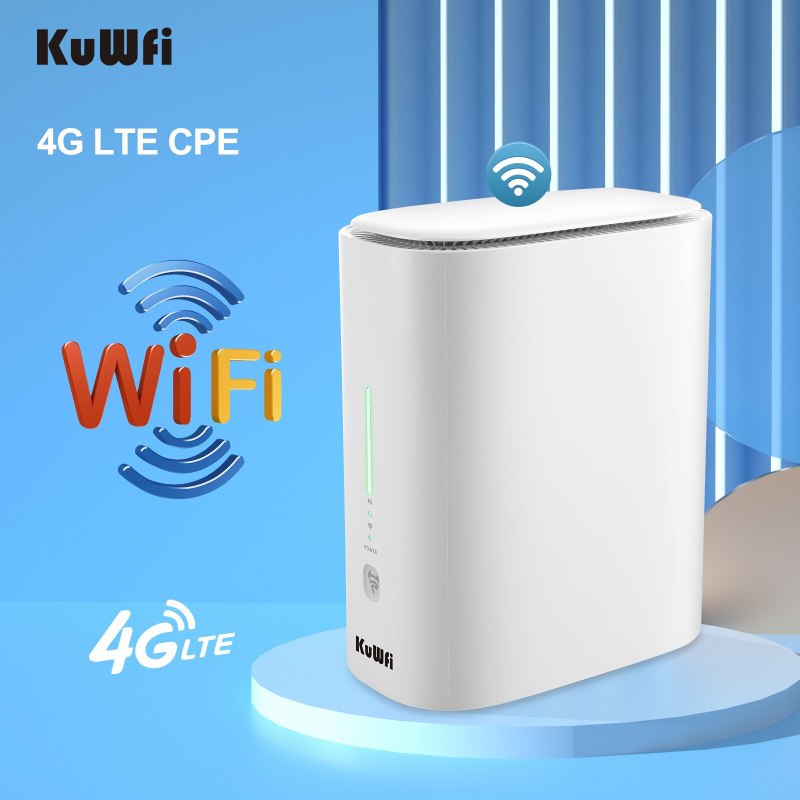 4G Router CAT4 150Mbps Mobile WiFi Hotspot Router 4G CPE Sim Card Wireless Router 32 Users RJ45 WAN LAN LTE Indoor Wifi Router