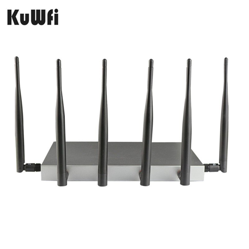 KuWFi 1200Mbps Wireless Router Openwrt 3G/4G LTE Wifi Router Dual-band  Router Wifi Repeater With SIM Card Slot&amp;RJ45Ports