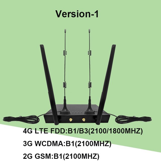 KuWFi Router 300Mbps Industrial Router CAT4 4G CPE Router Extender Strong Wifi Signal Support 32Wifi Users With Sim Card Slot