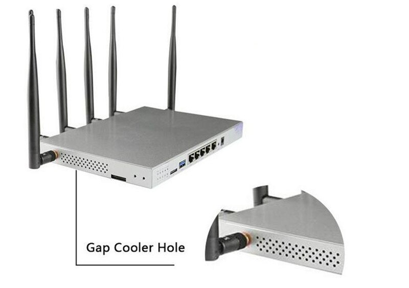 KuWFi 1200Mbps Wireless Router Openwrt 3G/4G LTE Wifi Router Dual-band  Router Wifi Repeater With SIM Card Slot&RJ45Ports