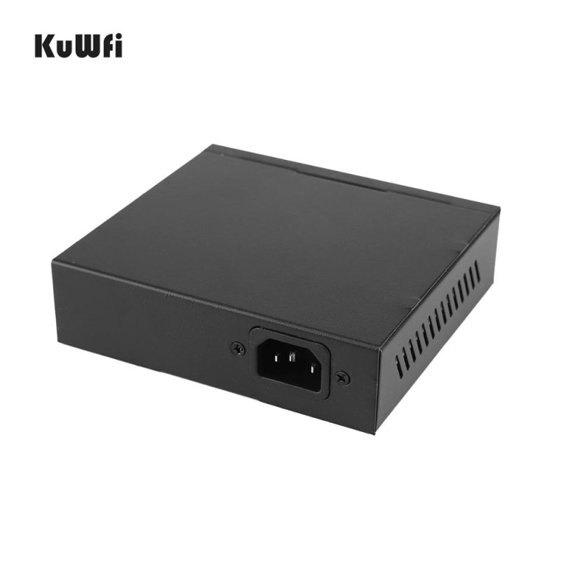 KuWFi POE Switch 48V 100Mbps Smart IP Switch 4/8 Ports POE Standard RJ45  Injector Switcher for IP Camera/Wireless AP/CCTV