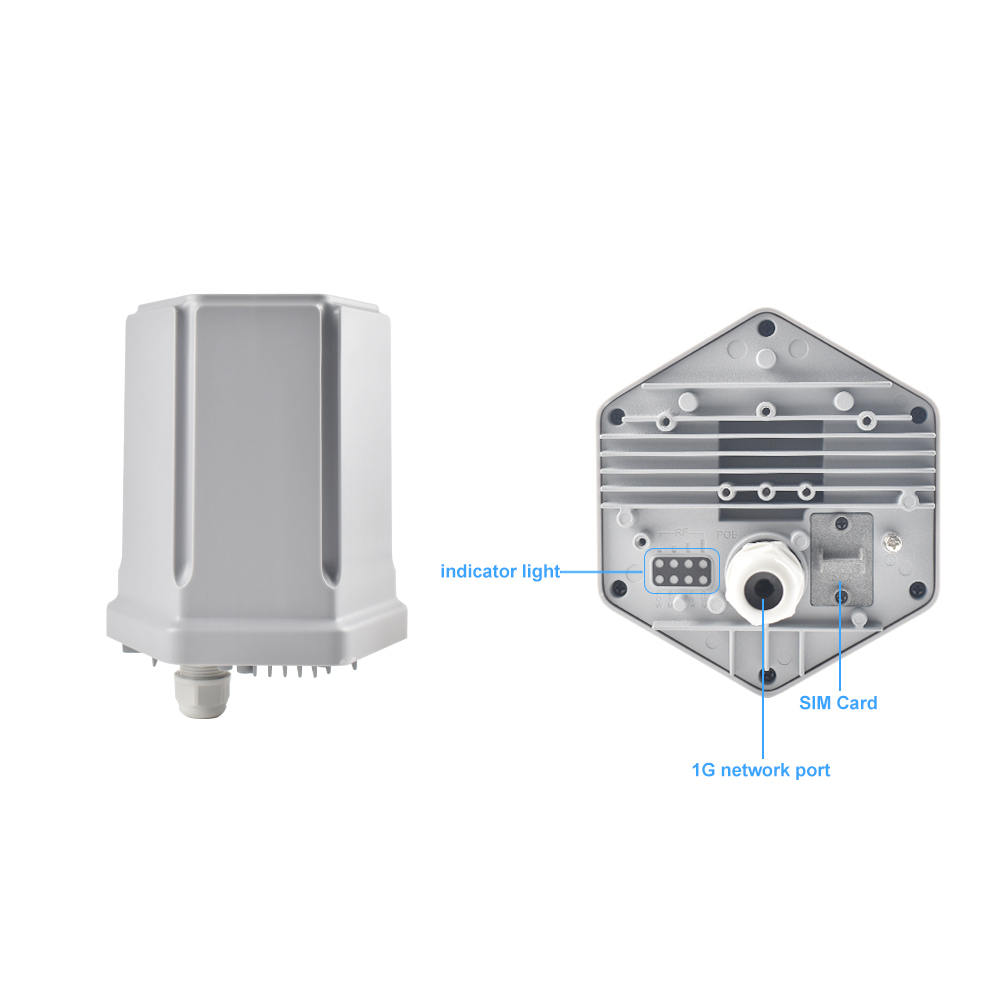 KuWFi X62 Dual Band 5G Outdoor Router Antenna 5G Dual Band Router With Sim Card Slot 3000 Mbps Gigabit industrial outdoor sim router