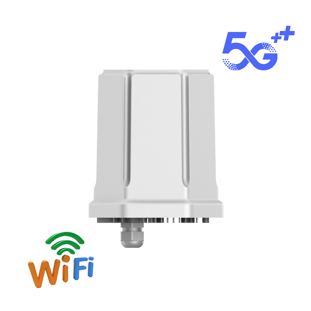 KuWFi X62 Dual Band 5G Outdoor Router Antenna 5G Dual Band Router With Sim Card Slot 3000 Mbps Gigabit industrial outdoor sim router