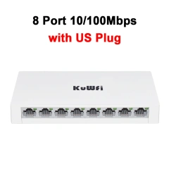 8Port 100Mbps - US