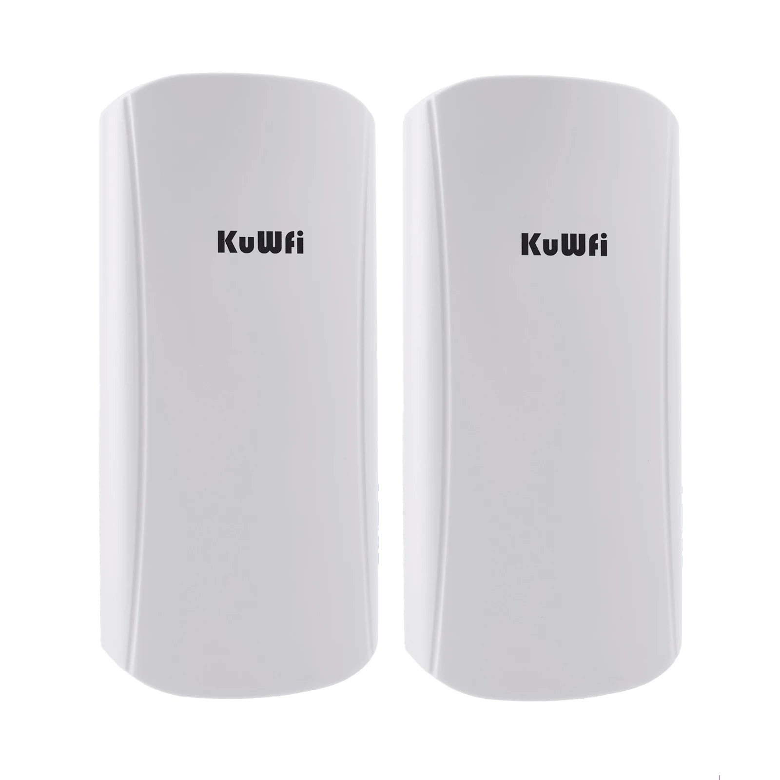 KuWfi 5.8G 450Mbps Outdoor CPE Bridge 1-2KM Long Range Access Point Wifi Repeater 12dbi Antenna Wifi Signal Amplifier 24V POE
