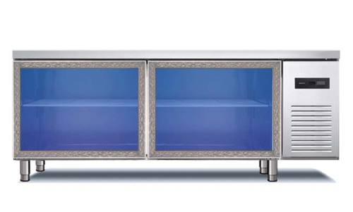 玻璃門冷藏工作台