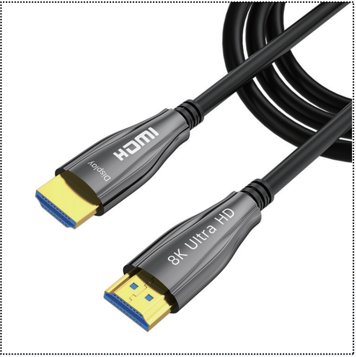 Awesome Active Optical Cable (AOC),48Gbps Ultra Fast Long Distance Data Transmission, eARC, HDCP, NVIDIA, AMD, PS5, Xbox, Gaming, Movie, in-Wall Rated, 35ft