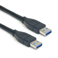 Awesome SuperSpeed USB 3.0 Type A to M Cable in Black 5-15 Feet