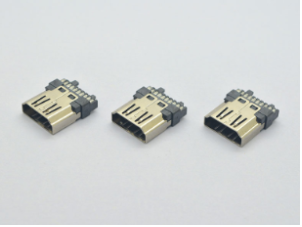 Awesome HDMI A female Auto Solder Solder 2.4mm connector