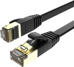 Awesome Cat7 Ethernet Cable, Outdoor&Indoor, Support 10Gbps high speed data transmission Gold Plated RJ45 Connector, Weatherproof S/FTP UV Resistant for Router, Modem, PC, Gaming, PS5, Xbox