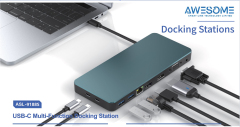 Awsome Multi function docking satation, Type C laptop satation