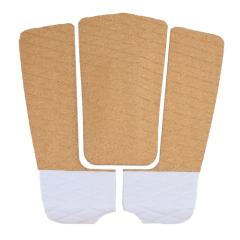 Eco-friendly Cork Traction Pad Tail Pad For Surfboard Kiteboard With Diamond Texture