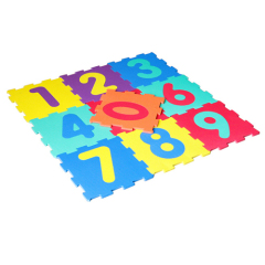Zahlen 0–9 Puzzlematte aus EVA-Schaumstoff