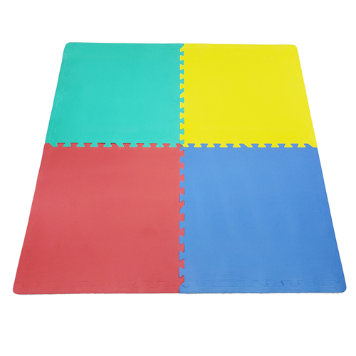 Multiple Colors Interlocking EVA Foam Puzzle Exercise Mat