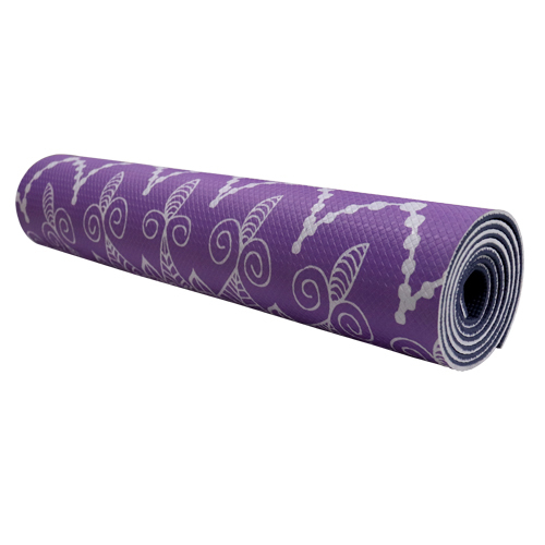 Tapis de yoga Pilate en PVC pour exercice de fitness