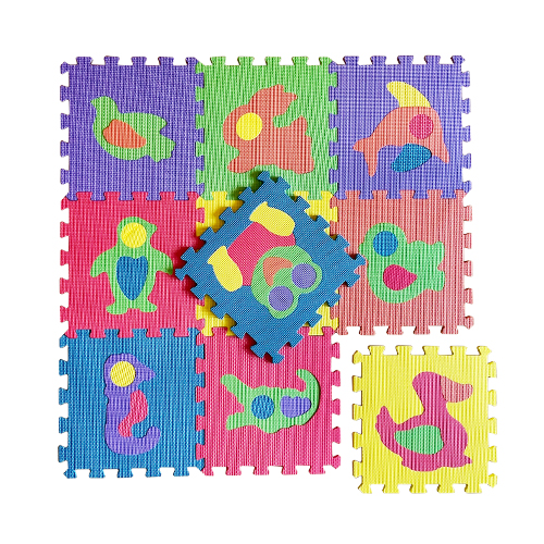 Tapis de puzzle en mousse EVA Animaux