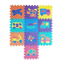 Vehicles EVA Foam Puzzle Mat