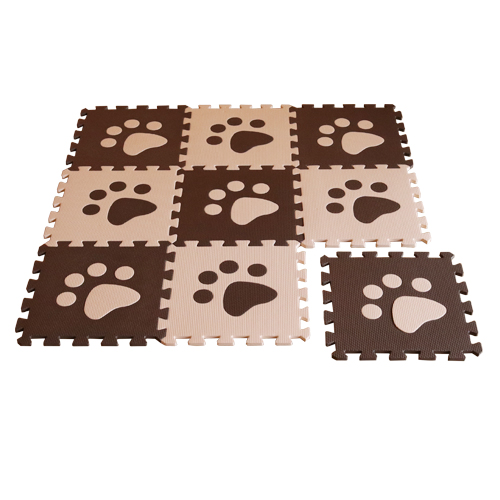 Tapis de puzzle en mousse EVA à motif Dorable