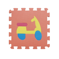 Vehicles EVA Foam Puzzle Mat