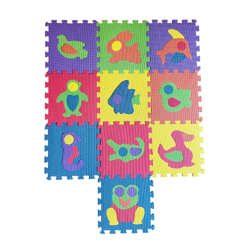 Tapis de puzzle en mousse EVA Animaux