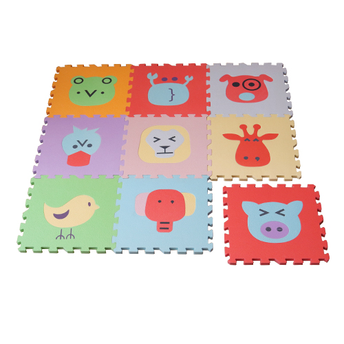 Tapis de puzzle en mousse EVA Animaux