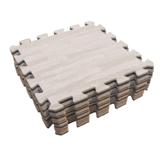 Wood Grain EVA Foam Puzzle Mat