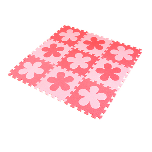 Tapis de puzzle en mousse EVA fleurs