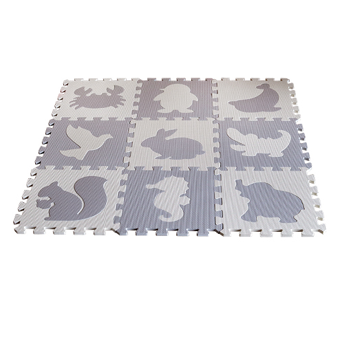 Tapis de puzzle en mousse EVA Animaux