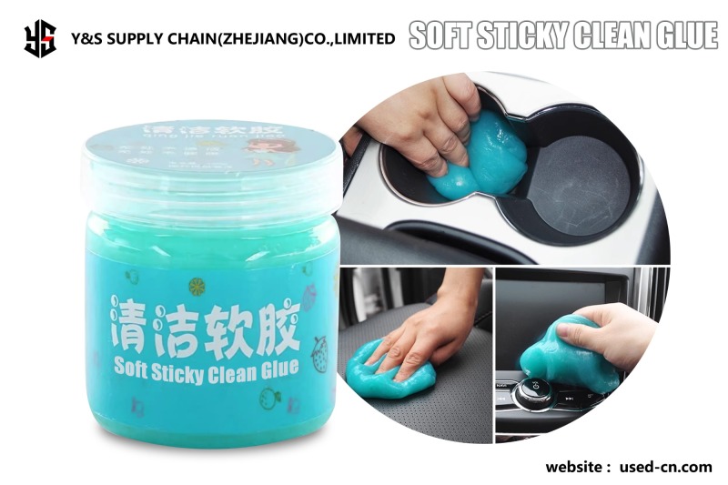 Soft sticky clean glue
