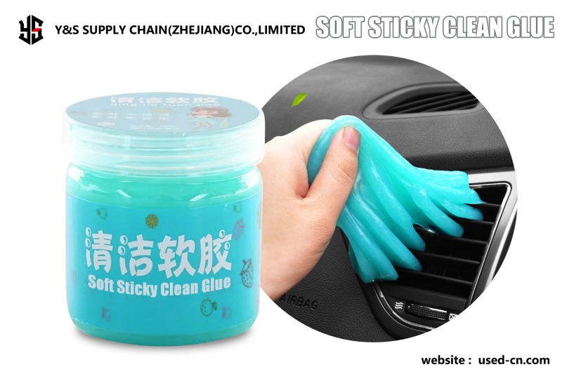 Soft sticky clean glue