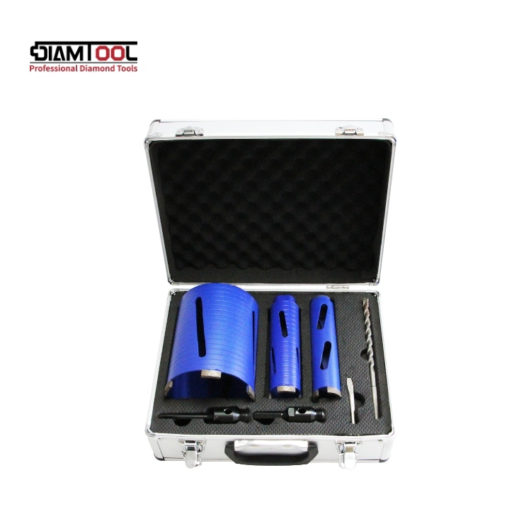 Diamond Dry Core Bit Three-piece Kit