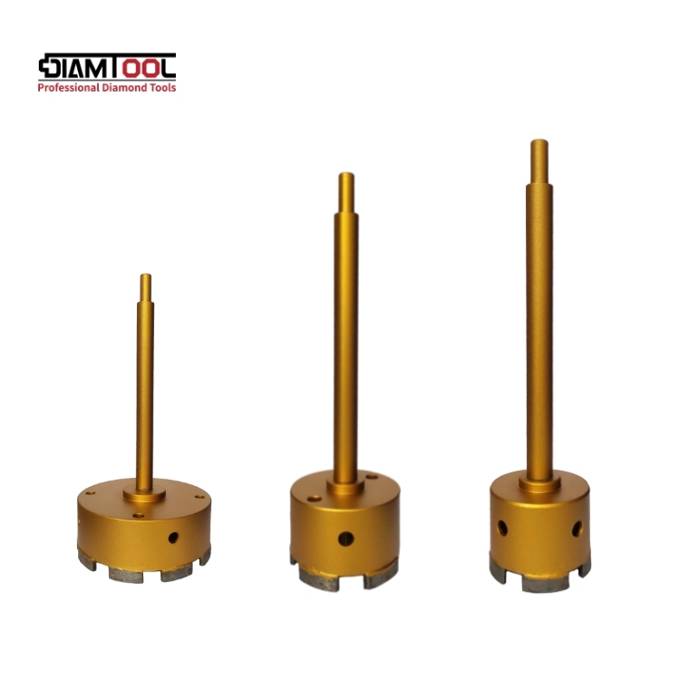 Long Shank Diamond Core Drill Bit