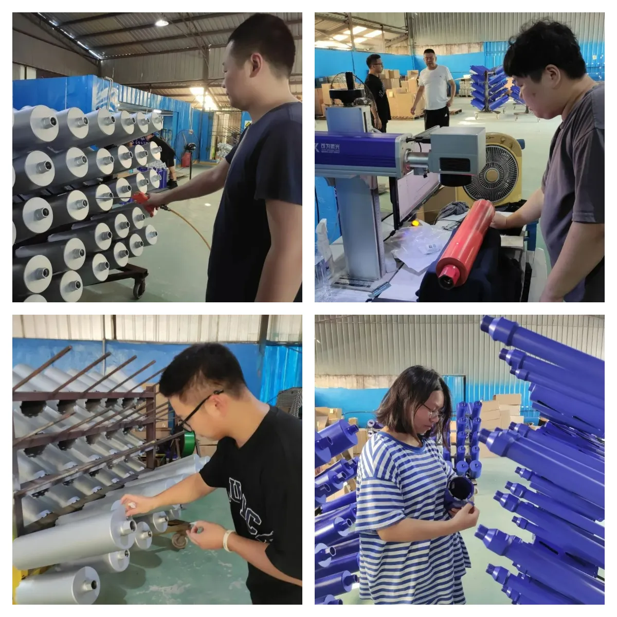 Guarantee production, guarantee delivery, guarantee service, hot summer we in the front line