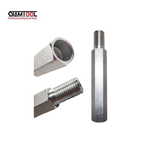 Diamtool丨Light Weight Aluminium Core Drill Extension Rod Hexagonal