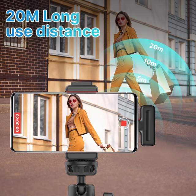 Ulanzi J12 Wireless Lavalier Microphone System Audio Video Voice Recording Mic