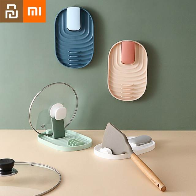 Xiaomi Kitchenware Storage Rack Pan Pan Lid Cover Rack Bracket Spoon Kitchen Gadget Storage Rack