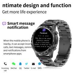 LIGE Bluetooth Call Watch Smart Watch Men Full Touch Fitness Tracker Blood Pressure