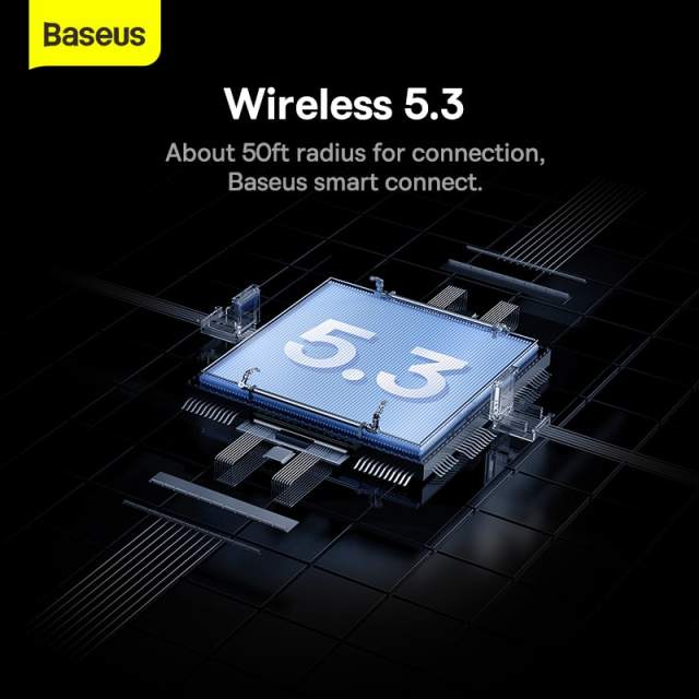 Baseus Bowie E9 Wireless Earphone Bluetooth 5.3 with 4-mics ENC True Wireless Earbud Noise Canceling