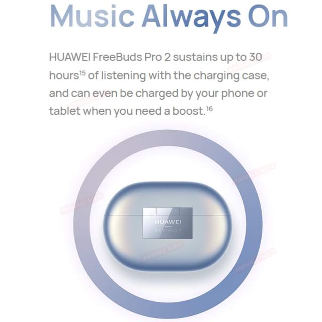 HUAWEI FreeBuds Pro 2 Intelligent ANC 2.0 47dB 4-Mic Call Noise Cancellation Bluetooth 5.2 Earphones