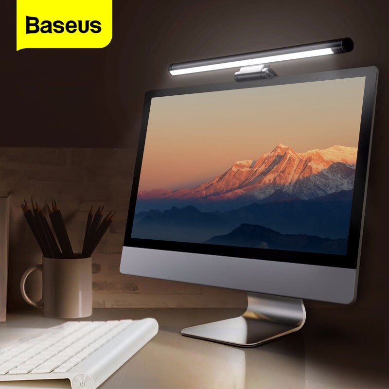 Baseus Screen LED Bar Desk Lamp PC Computer Laptop Screen Hanging Light ...