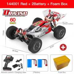 WLtoys 144001 2.4G Racing RC Car 70KM/H 4WD Electric High Speed Car Off-Road Drift Remote Control