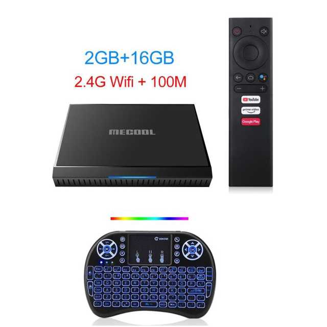 Mecool KM6 deluxe Wifi 6 Amlogic S905X4 Android 10.0 Google Certified 1000M Google Voice TV BOX