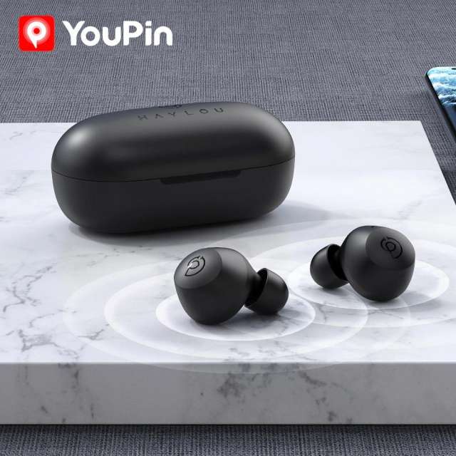 Xiaomi YouPin Haylou T16 Earphones ANC Earphones TWS Active Noise Canceling Wireless Bluetooth 5.0