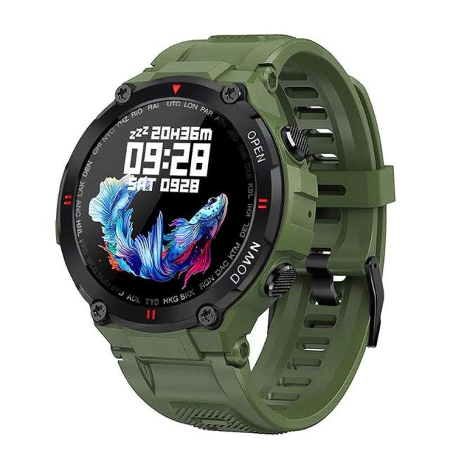 New LIGE Sports Smart Watch Men Bluetooth Call Music Playback Heartrate Monitor