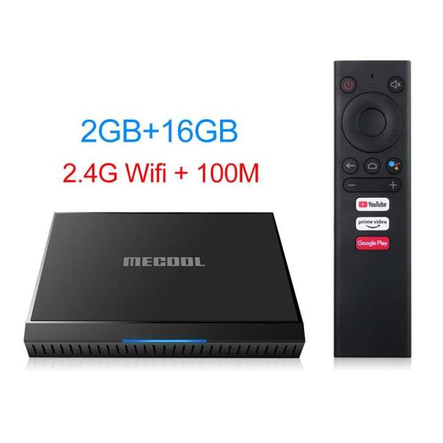 Mecool KM6 deluxe Wifi 6 Amlogic S905X4 Android 10.0 Google Certified 1000M Google Voice TV BOX