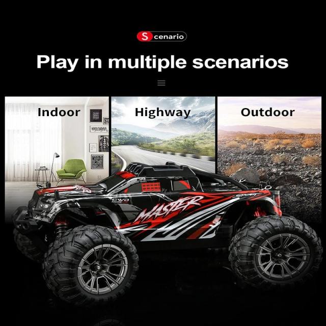 KF11 2.4G Off-Road RC Car 4WD 33KM/H Electric High Speed Drift Racing IPX6 Waterproof