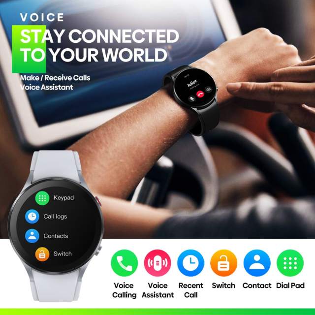 New Zeblaze GTR 3 Smart Watch IPS Display Voice Calling 24H Health Monitor 240+ Watch Faces 70+ Sports Modes