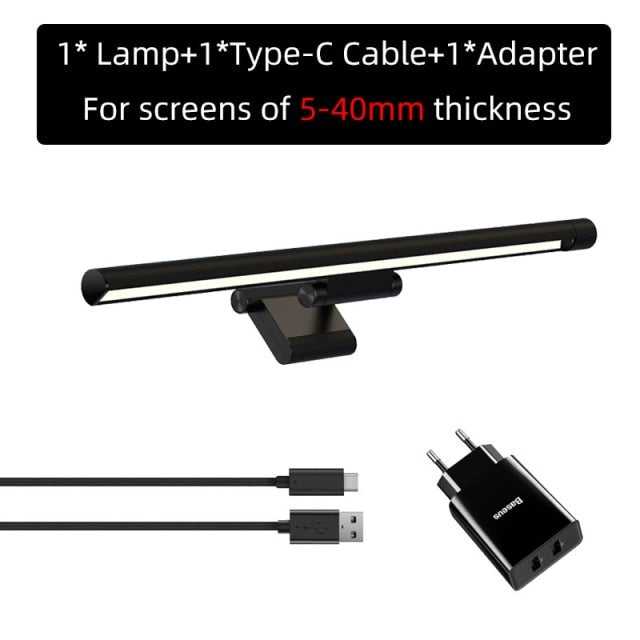 Baseus Screen LED Bar Desk Lamp PC Computer Laptop Screen Hanging Light Bar Table Lamp